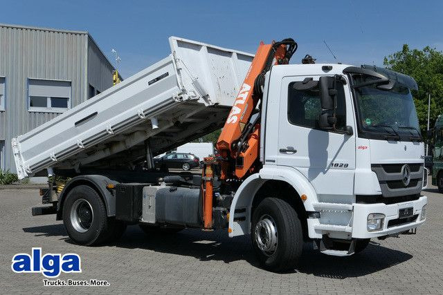 Mercedes-Benz 1829 K Axor, Atlas 116.3-A2L, AHK, Greifer,Klima - Кипер, Камион со кран: слика 1 Mercedes-Benz 1829 K Axor, Atlas 116.3-A2L, AHK, Greifer,Klima - Кипер, Камион со кран: слика 1