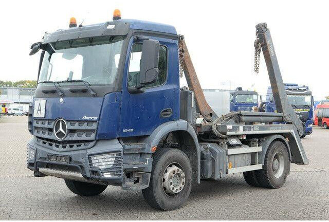 Mercedes-Benz 1832 K Arocs 4x2, Hiab SLT 140, teleskop., Klima - Камион со кабелски систем: слика 5 Mercedes-Benz 1832 K Arocs 4x2, Hiab SLT 140, teleskop., Klima - Камион со кабелски систем: слика 5