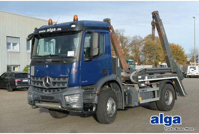 Mercedes-Benz 1832 K Arocs 4x2, Hiab SLT 140, teleskop., Klima - Камион со кабелски систем: слика 1 Mercedes-Benz 1832 K Arocs 4x2, Hiab SLT 140, teleskop., Klima - Камион со кабелски систем: слика 1