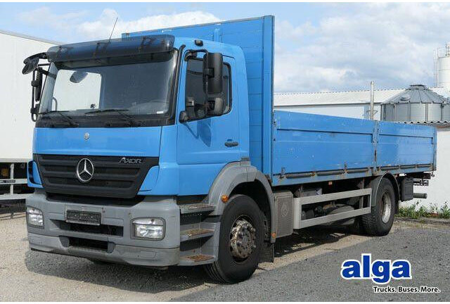 Mercedes-Benz 1833 L Axor 4x2, 7.200mm lang, AHK, Gerüst,Klima - Камион со платформа: слика 1 Mercedes-Benz 1833 L Axor 4x2, 7.200mm lang, AHK, Gerüst,Klima - Камион со платформа: слика 1