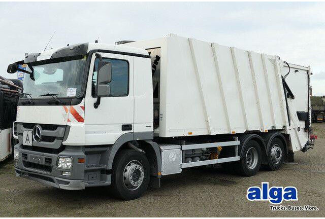 Mercedes-Benz 2532 L Actros 6x2, Faun, Variopress, Zöller, AC - Камион за ѓубре: слика 1 Mercedes-Benz 2532 L Actros 6x2, Faun, Variopress, Zöller, AC - Камион за ѓубре: слика 1