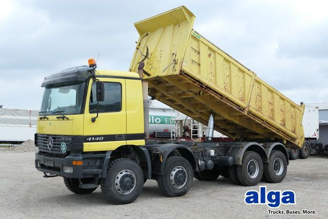 Mercedes-Benz 4140 AK Actros 8x8, Allrad, Meiller, 17m³ - Кипер: слика 1 Mercedes-Benz 4140 AK Actros 8x8, Allrad, Meiller, 17m³ - Кипер: слика 1