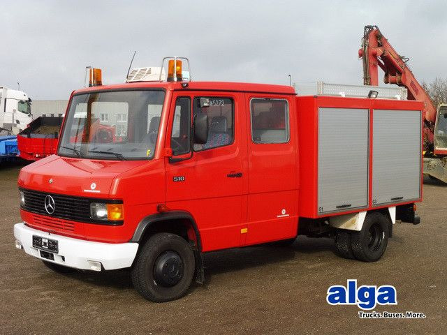 Mercedes-Benz 510 TSF-W, Feuerwehr, DOKA, Görlitz, Wassertank - Противпожарен камион: слика 1 Mercedes-Benz 510 TSF-W, Feuerwehr, DOKA, Görlitz, Wassertank - Противпожарен камион: слика 1
