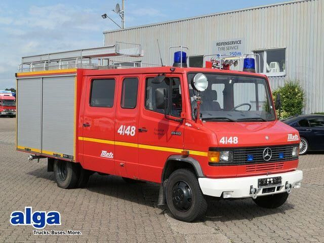 Mercedes-Benz 814 D/Feuerwehr/Metz/Wassertank/Pumpe - Противпожарен камион: слика 1 Mercedes-Benz 814 D/Feuerwehr/Metz/Wassertank/Pumpe - Противпожарен камион: слика 1