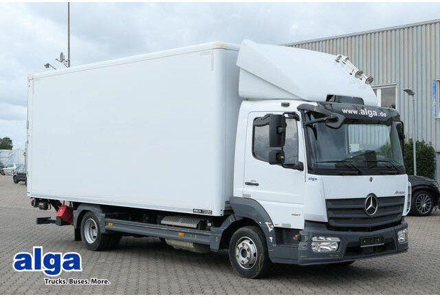 Mercedes-Benz 821 L Atego 4x2, 6.100mm lang, LBW, Klima, Luft - Камион сандучар: слика 1 Mercedes-Benz 821 L Atego 4x2, 6.100mm lang, LBW, Klima, Luft - Камион сандучар: слика 1