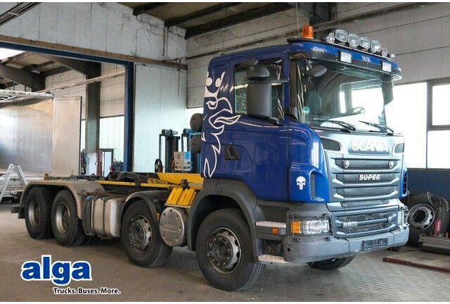 Scania R 500 8x4 Palfinger P24A, Retarder - Камион со кука за подигање: слика 1 Scania R 500 8x4 Palfinger P24A, Retarder - Камион со кука за подигање: слика 1