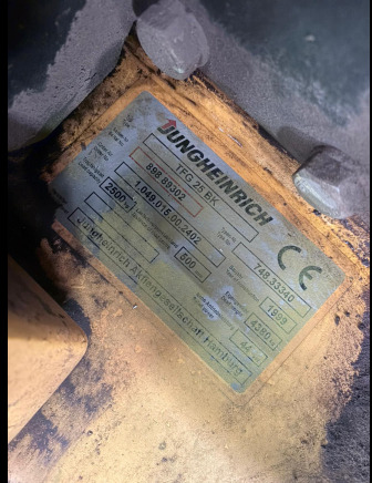 Плински вилушкар Chariot élévateur frontal au gaz Jungheirich TFG 25BK: слика 10 Плински вилушкар Chariot élévateur frontal au gaz Jungheirich TFG 25BK: слика 10