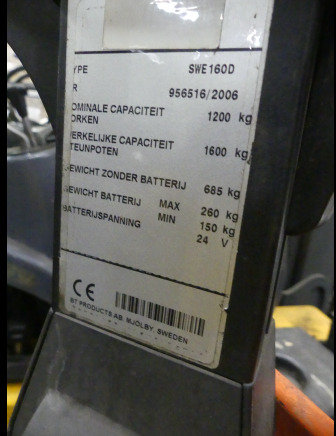 Сложувач Gerbeur Pramac GX12, Transpalette accompagnant BT SDW160D: слика 16 Сложувач Gerbeur Pramac GX12, Transpalette accompagnant BT SDW160D: слика 16