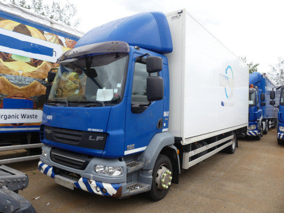 REF:8647 - Camion Fourgon DAF FA-LF55 (2011-110.163 km) - Камион сандучар: слика 1 REF:8647 - Camion Fourgon DAF FA-LF55 (2011-110.163 km) - Камион сандучар: слика 1