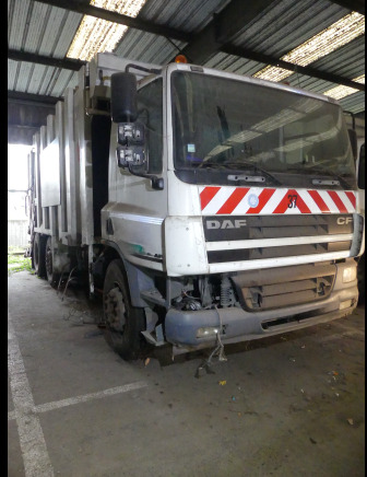 REF:C37 - Camion poubelle (pour pièces) DAF CF75.310 - Камион за ѓубре: слика 2 REF:C37 - Camion poubelle (pour pièces) DAF CF75.310 - Камион за ѓубре: слика 2