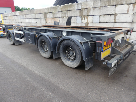 REF:WS-SH-57 - Remorque porte container GS Meppel ALC-2700N - Транспортер на контејнер/ Приколка со променливо тело: слика 2 REF:WS-SH-57 - Remorque porte container GS Meppel ALC-2700N - Транспортер на контејнер/ Приколка со променливо тело: слика 2