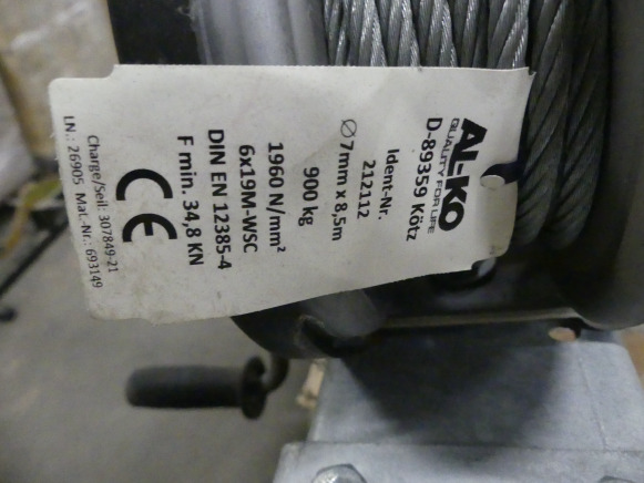 Treuil manuel Alko 901 plus - Чекрек за Опрема за шумарство: слика 3 Treuil manuel Alko 901 plus - Чекрек за Опрема за шумарство: слика 3