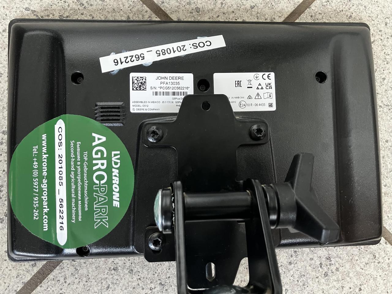 John Deere G5 Plus Zusatzdisplay - Систем за навигација за Земјоделска машина: слика 3 John Deere G5 Plus Zusatzdisplay - Систем за навигација за Земјоделска машина: слика 3