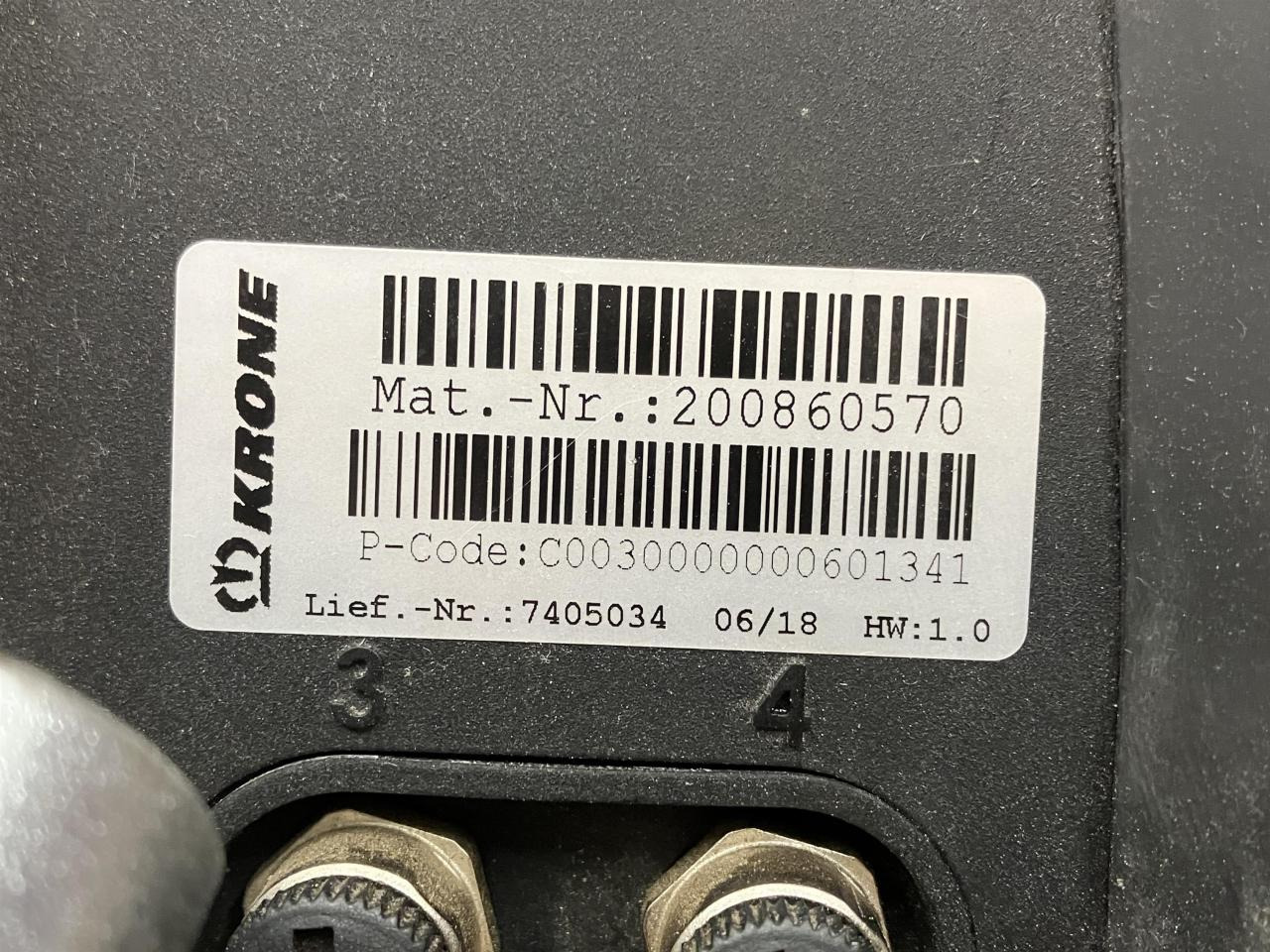 Krone CCI1200 - Систем за навигација за Земјоделска машина: слика 4 Krone CCI1200 - Систем за навигација за Земјоделска машина: слика 4