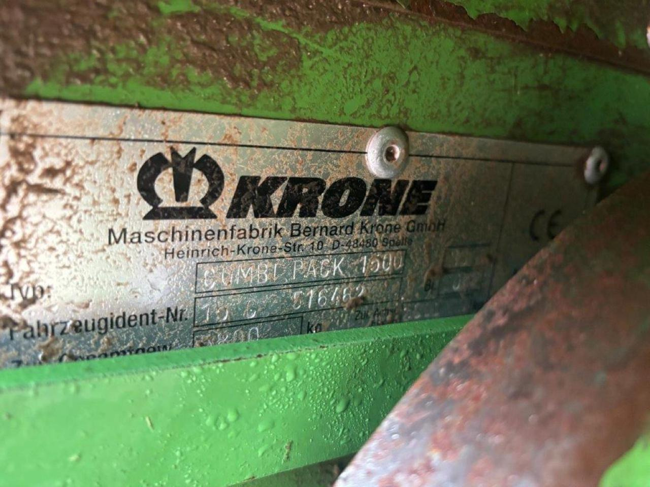 Krone CP 1500 MC - Балирка за тркалезни бали: слика 5 Krone CP 1500 MC - Балирка за тркалезни бали: слика 5