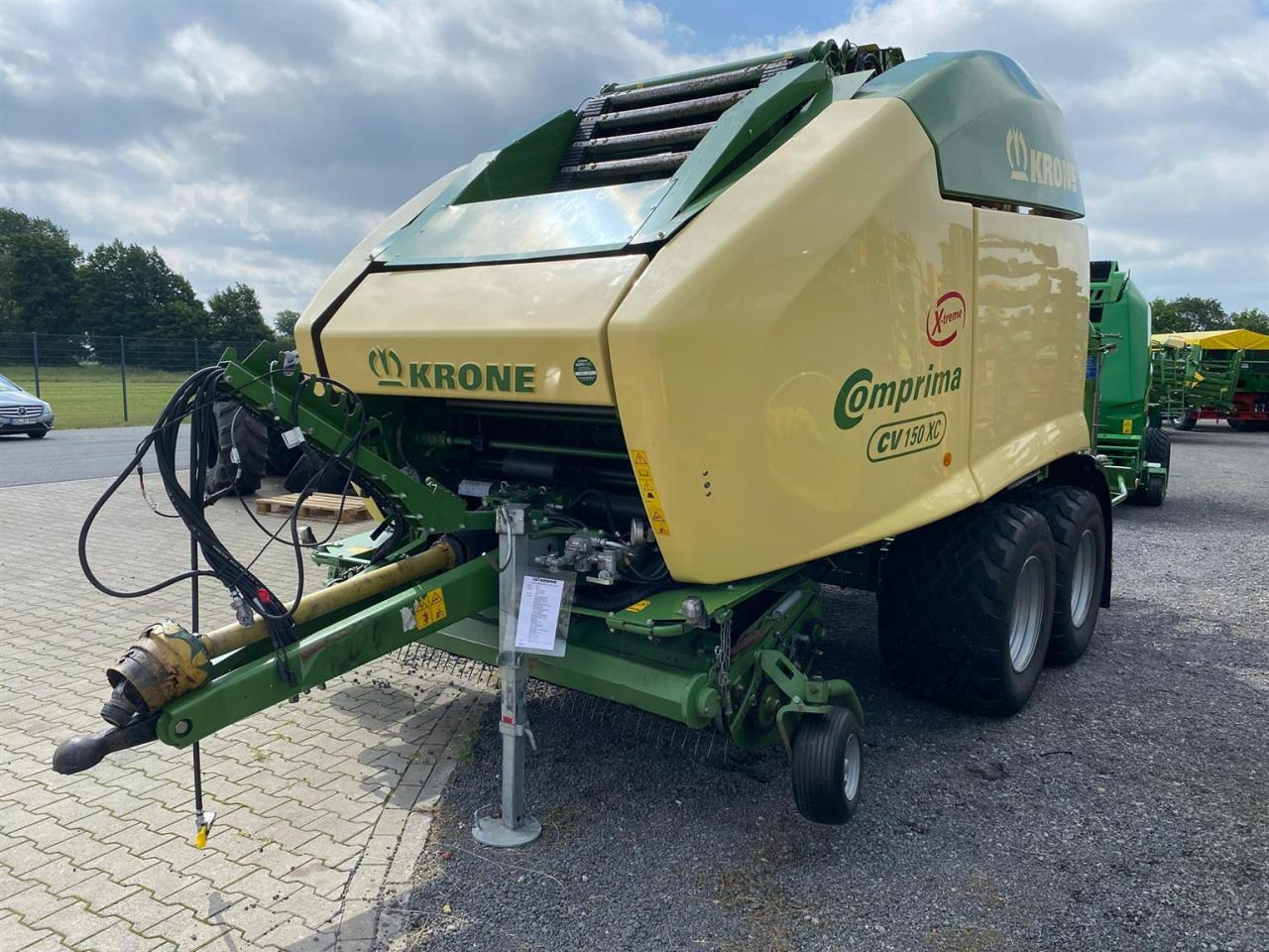 Krone CV 150 XC x-treme - Балирка за тркалезни бали: слика 4 Krone CV 150 XC x-treme - Балирка за тркалезни бали: слика 4
