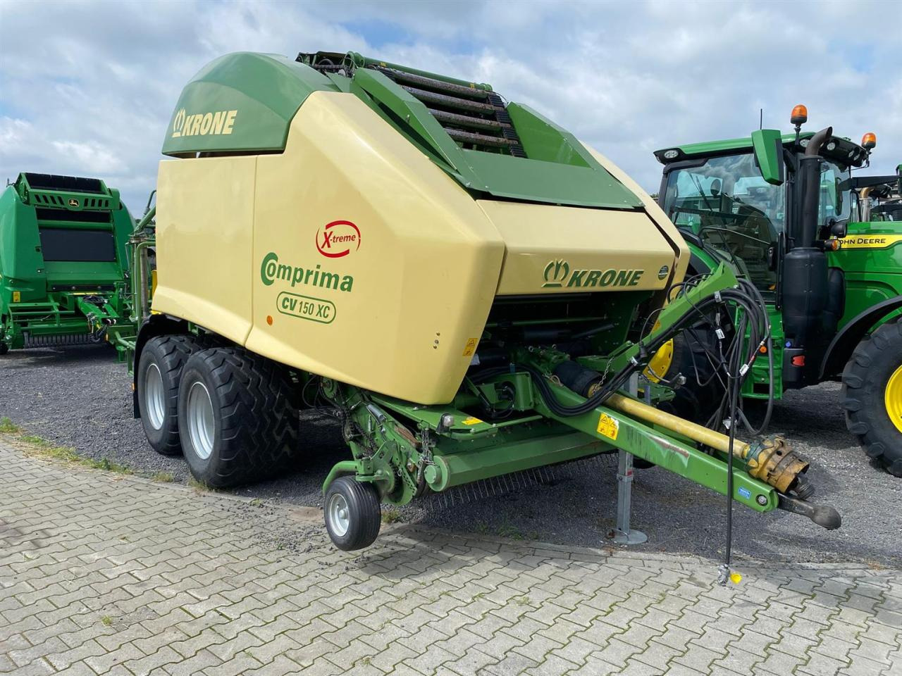 Krone CV 150 XC x-treme - Балирка за тркалезни бали: слика 1 Krone CV 150 XC x-treme - Балирка за тркалезни бали: слика 1