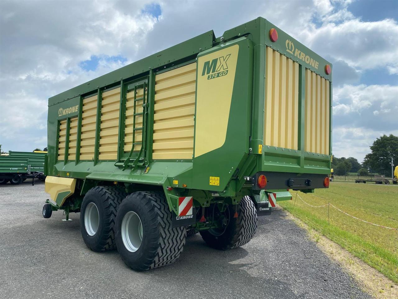 Krone MX 370 GD - Автотоварен вагон: слика 3 Krone MX 370 GD - Автотоварен вагон: слика 3
