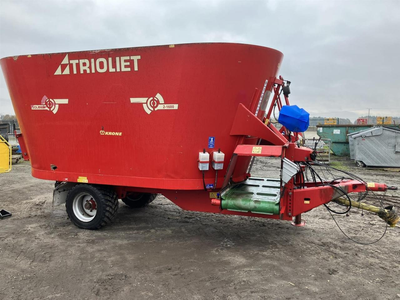 Trioliet Solomix 2-1600 VLH-B - Вагон за мешање сточна храна: слика 1 Trioliet Solomix 2-1600 VLH-B - Вагон за мешање сточна храна: слика 1