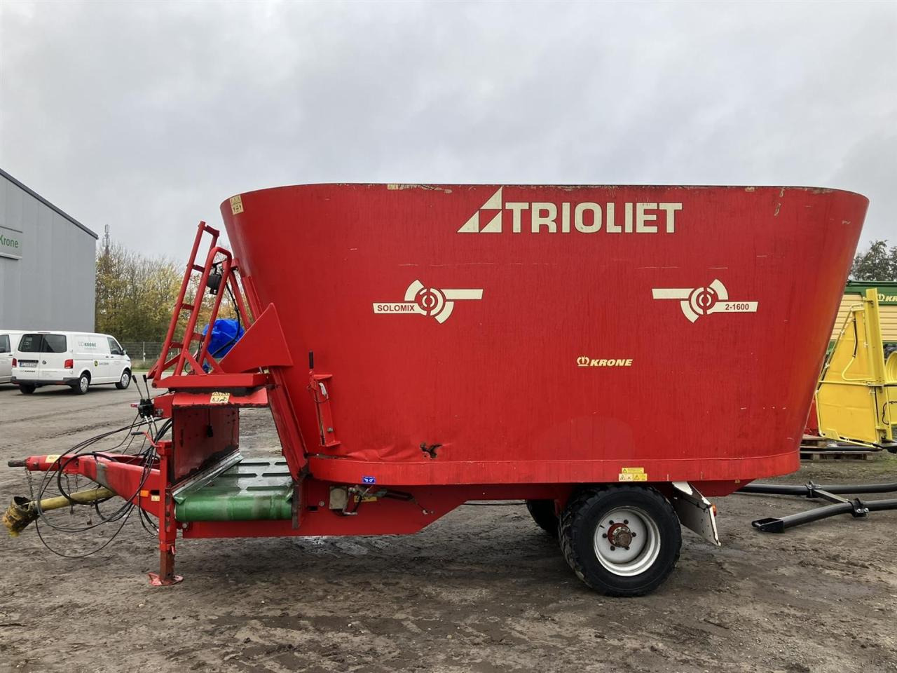 Trioliet Solomix 2-1600 VLH-B - Вагон за мешање сточна храна: слика 2 Trioliet Solomix 2-1600 VLH-B - Вагон за мешање сточна храна: слика 2
