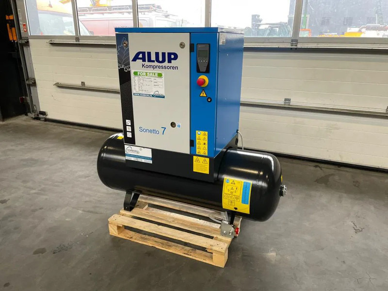Alup Sonetto 7.5 + 200 Elektrische Schroefcompressor 5.5 kw 780 L / min 10 Bar - Компресор за воздух: слика 4 Alup Sonetto 7.5 + 200 Elektrische Schroefcompressor 5.5 kw 780 L / min 10 Bar - Компресор за воздух: слика 4