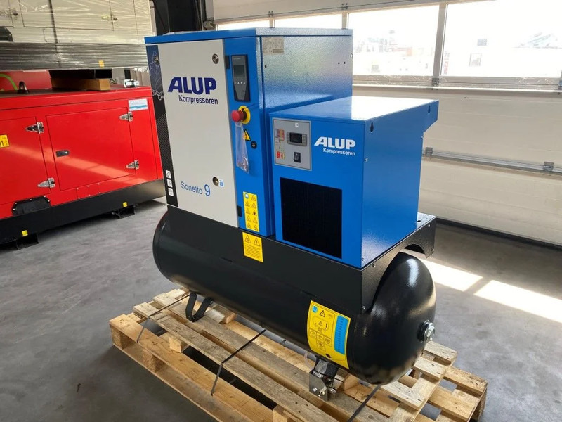 Alup Sonetto 9+ 270 Elektrische Schroefcompressor met ketel en droger 7.5 kW 980 L / min 10 Bar - Компресор за воздух: слика 4 Alup Sonetto 9+ 270 Elektrische Schroefcompressor met ketel en droger 7.5 kW 980 L / min 10 Bar - Компресор за воздух: слика 4