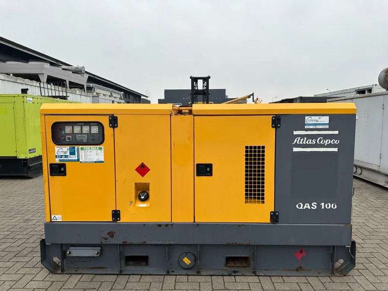 Atlas-Copco QAS 100 Perkins Leroy Somer 100 kVA Silent Rental generatorset - Генераторска поставка: слика 1 Atlas-Copco QAS 100 Perkins Leroy Somer 100 kVA Silent Rental generatorset - Генераторска поставка: слика 1
