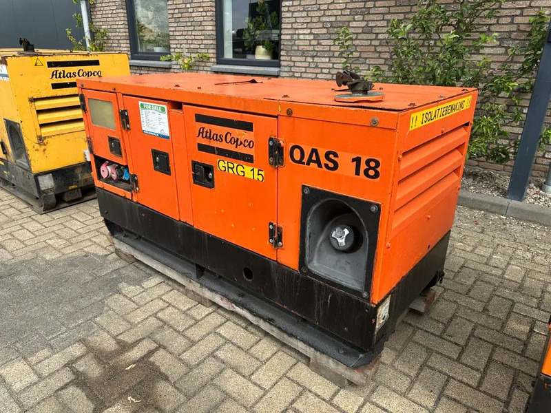Atlas-Copco QAS 18 Yanmar Mecc Alte Spa 18 kVA Silent generatorset - Генераторска поставка: слика 2 Atlas-Copco QAS 18 Yanmar Mecc Alte Spa 18 kVA Silent generatorset - Генераторска поставка: слика 2