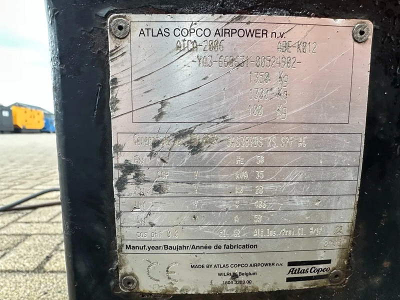 Atlas-Copco QAS 38 Yanmar Mecc Alte Spa 40 kVA Silent generatorset - Генераторска поставка: слика 5 Atlas-Copco QAS 38 Yanmar Mecc Alte Spa 40 kVA Silent generatorset - Генераторска поставка: слика 5