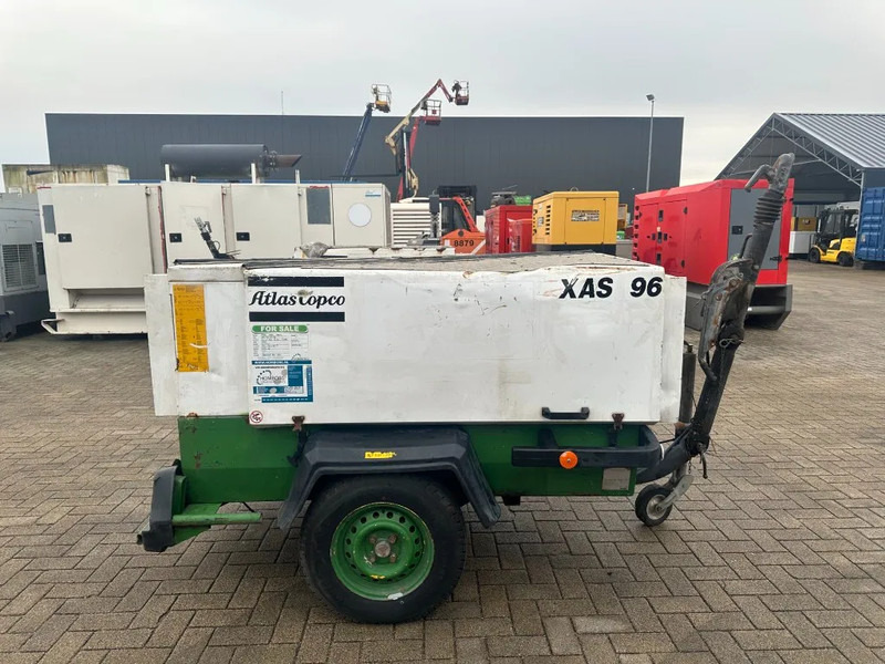 Atlas-Copco XAS 96 DD EU Deutz 5.3 m3 / min 35 kW 7 Bar mobiele Diesel Compressor aanhanger - Компресор за воздух: слика 1 Atlas-Copco XAS 96 DD EU Deutz 5.3 m3 / min 35 kW 7 Bar mobiele Diesel Compressor aanhanger - Компресор за воздух: слика 1