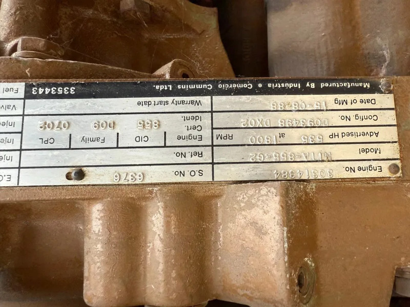 Cummins NTTA 855 G2 Leroy Somer 380 kVA generatorset ex Emergency 348 hours - Генераторска поставка: слика 4 Cummins NTTA 855 G2 Leroy Somer 380 kVA generatorset ex Emergency 348 hours - Генераторска поставка: слика 4
