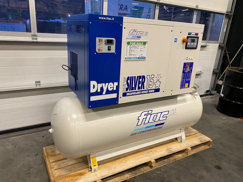 Fiac NewSilver D 15 / 500 NewSilver D 15 / 500 - 1430 L / min 11 kW 10 bar Elektrische Schroefcompressor + Droger - Компресор за воздух: слика 3 Fiac NewSilver D 15 / 500 NewSilver D 15 / 500 - 1430 L / min 11 kW 10 bar Elektrische Schroefcompressor + Droger - Компресор за воздух: слика 3