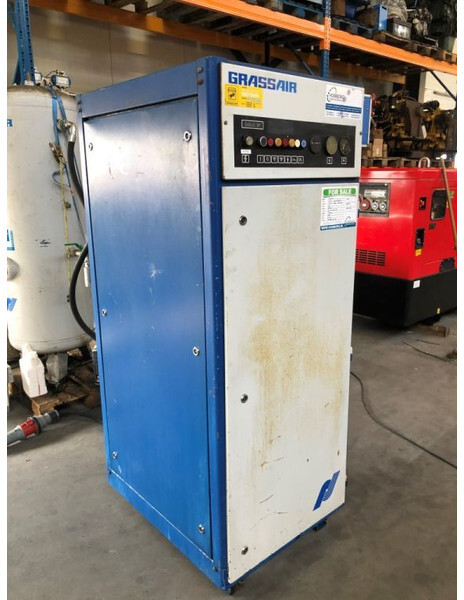 Grassair S45.10 15 kW 2000 L / min 10 Bar Silent Elektrische schroefcompessor - Компресор за воздух: слика 1 Grassair S45.10 15 kW 2000 L / min 10 Bar Silent Elektrische schroefcompessor - Компресор за воздух: слика 1