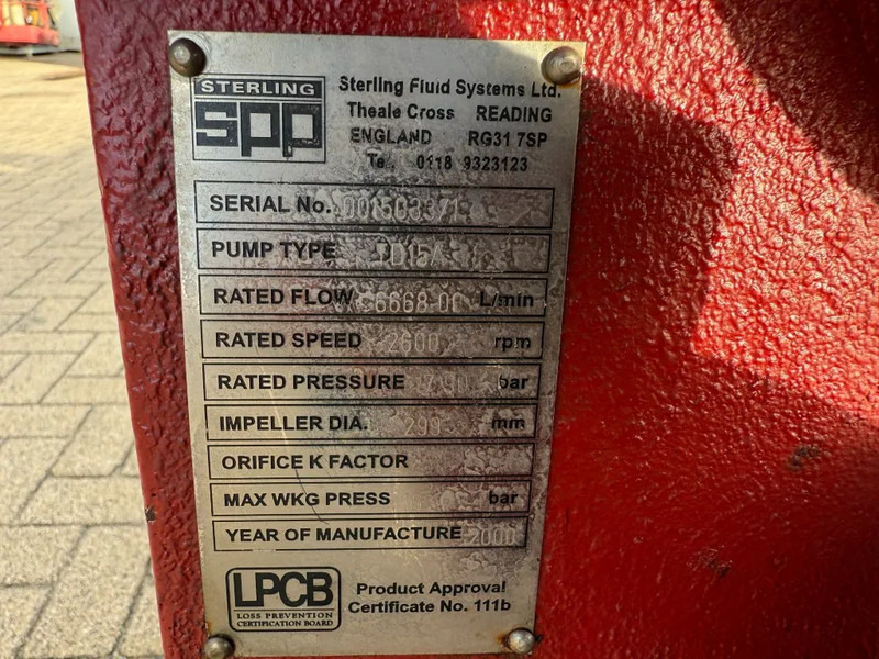 Iveco 8061 SPP 400 m3 / h 16 bar Diesel Waterpompset Waterpump - Пумпа за вода: слика 3 Iveco 8061 SPP 400 m3 / h 16 bar Diesel Waterpompset Waterpump - Пумпа за вода: слика 3