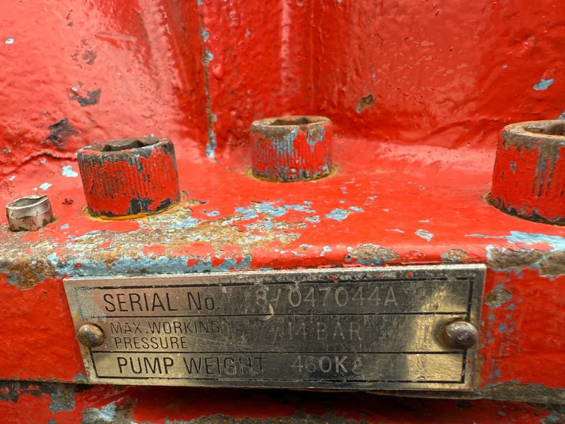 Пумпа за вода Iveco Aifo 828 - I SPP Diesel Waterpomp 612 m3 / h 14 Bar Waterpump: слика 11