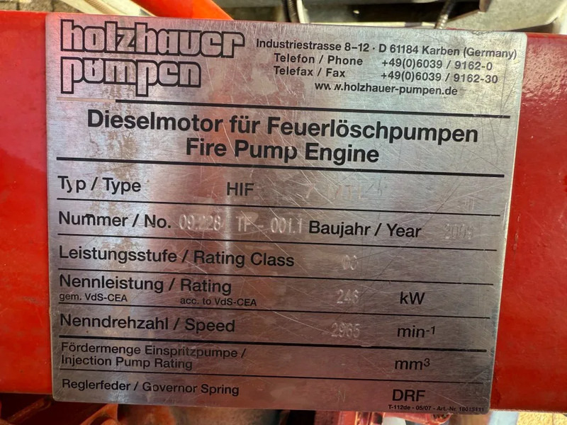 Iveco Iveco FPT NEF 67 KSB Diesel met Waterpomp 476 m3 / h 12 Bar - Пумпа за вода: слика 3 Iveco Iveco FPT NEF 67 KSB Diesel met Waterpomp 476 m3 / h 12 Bar - Пумпа за вода: слика 3