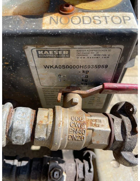 Компресор за воздух Kaeser M43 Kubota 4,2 m3 / min 7 Bar 30 kW Silent Diesel Compressor: слика 8