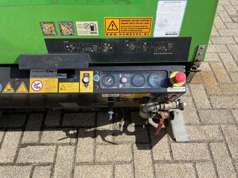 Компресор за воздух Kaeser M43 Kubota 4,2 m3 / min 7 Bar 30 kW Silent Diesel Compressor: слика 12