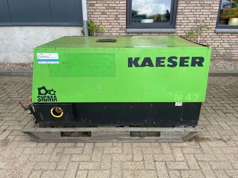 Kaeser M43 Kubota 4,2 m3 / min 7 Bar 30 kW Silent Diesel Compressor - Компресор за воздух: слика 1 Kaeser M43 Kubota 4,2 m3 / min 7 Bar 30 kW Silent Diesel Compressor - Компресор за воздух: слика 1