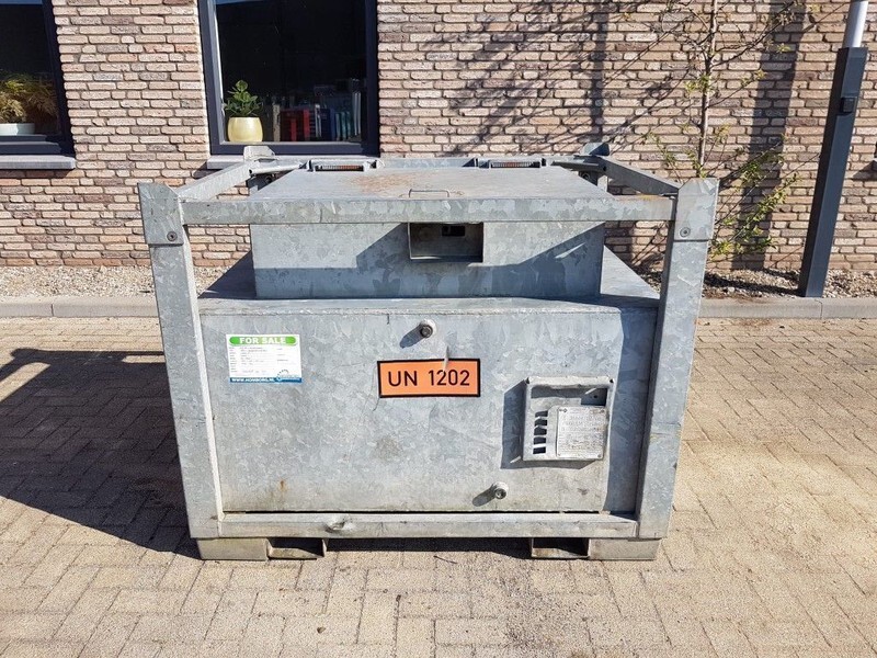 OTTO 1000 liter dieseltank IBC Gegalvaniseerd as New ! - Резервоар за складирање: слика 1 OTTO 1000 liter dieseltank IBC Gegalvaniseerd as New ! - Резервоар за складирање: слика 1