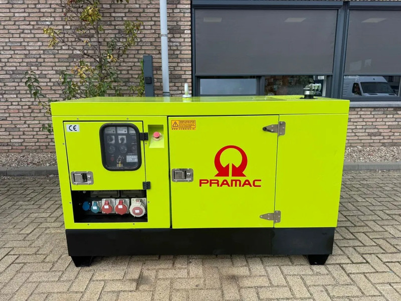 Генераторска поставка Pramac GSW22 Yanmar Mecc Alte Spa 22 kVA Silent generatorset: слика 1