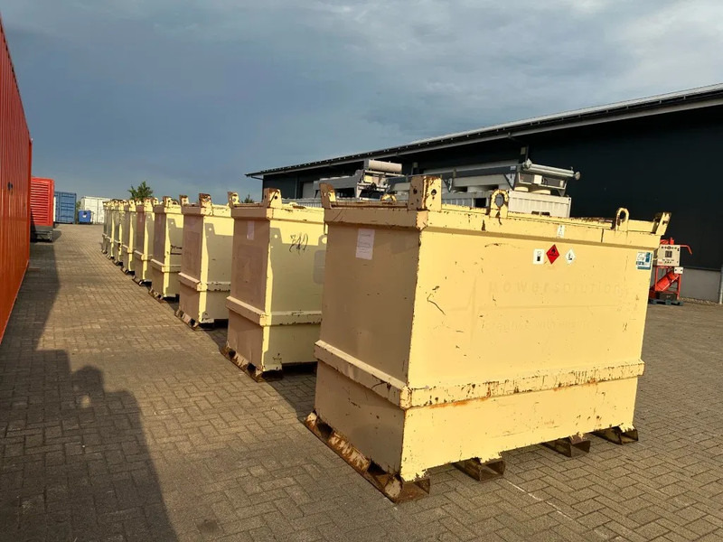 Tolsma Kiwa IBC 3000 liter Dieseltank met 230 Volt pompset - Товарен контејнер: слика 1 Tolsma Kiwa IBC 3000 liter Dieseltank met 230 Volt pompset - Товарен контејнер: слика 1