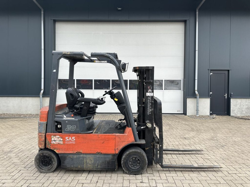 Електричен вилушкар Toyota 7FBMF20 2 ton Triplex Freelift Sideshift Elektra Heftruck: слика 11