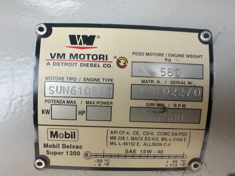 Генераторска поставка VM Mecc Alte Spa 60 kVA noodstroom generatorset aggregaat 499 hours: слика 13