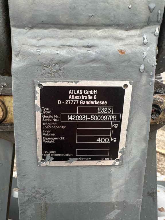 Фаќалка за Градежна машина Atlas E 323 E323 Greifer Holzgreifer: слика 7