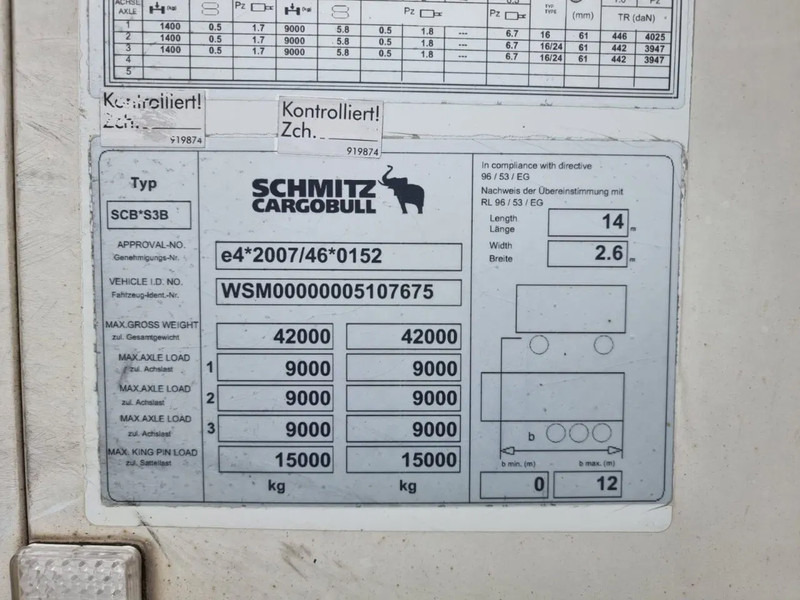 Schmitz Cargobull VECTOR 1950 2x VERDAMPER MEATHANG - Полуприколка ладилник: слика 4 Schmitz Cargobull VECTOR 1950 2x VERDAMPER MEATHANG - Полуприколка ладилник: слика 4