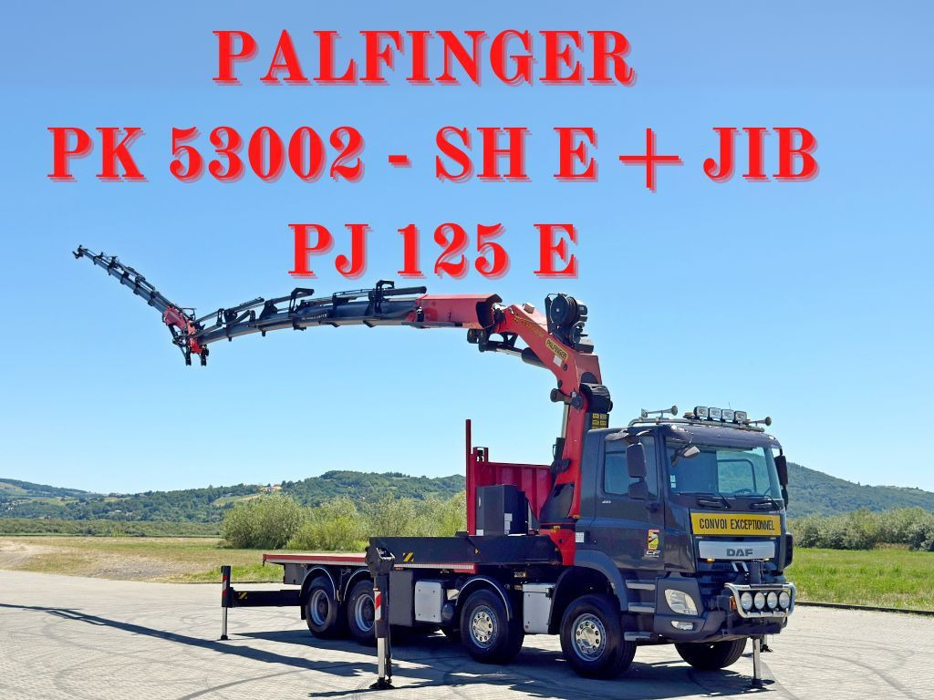 DAF CF 410 * PK 53002 - SH E/JIB PJ 125 E + FUNK*8x4 - Камион со кран: слика 1 DAF CF 410 * PK 53002 - SH E/JIB PJ 125 E + FUNK*8x4 - Камион со кран: слика 1