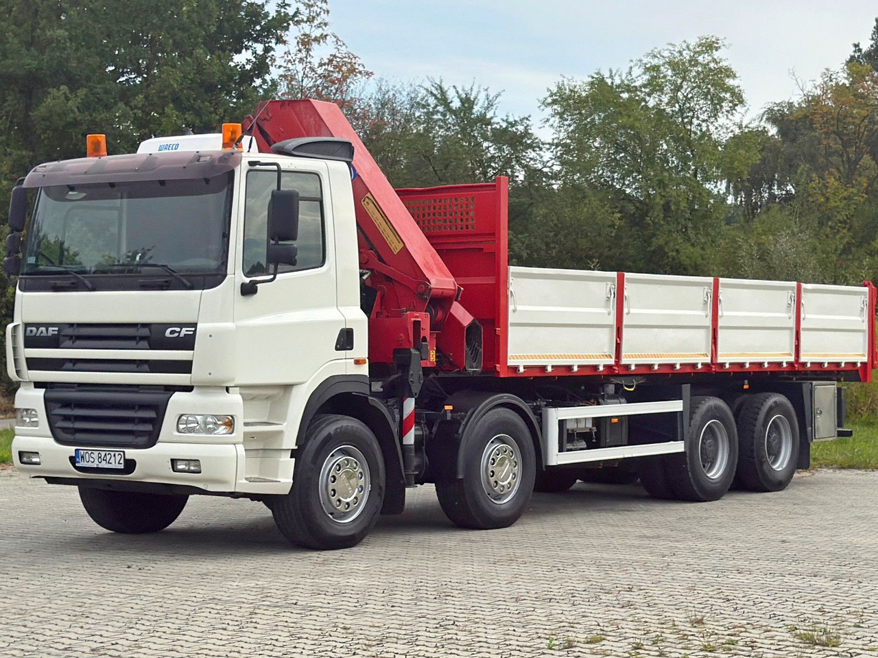 DAF CF 85.380 * HMF 2823 K6 (B3) + FUNK * 8x4 * TOP - Кипер, Камион со кран: слика 4 DAF CF 85.380 * HMF 2823 K6 (B3) + FUNK * 8x4 * TOP - Кипер, Камион со кран: слика 4