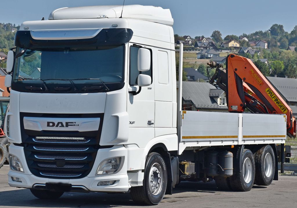 DAF XF 530 Pritsche 6,30 m + PK 15500 * TOPZUSTAND DAF XF 530 Pritsche 6,30 m + PK 15500 * TOPZUSTAND - Камион со кран: слика 4 DAF XF 530 Pritsche 6,30 m + PK 15500 * TOPZUSTAND DAF XF 530 Pritsche 6,30 m + PK 15500 * TOPZUSTAND - Камион со кран: слика 4