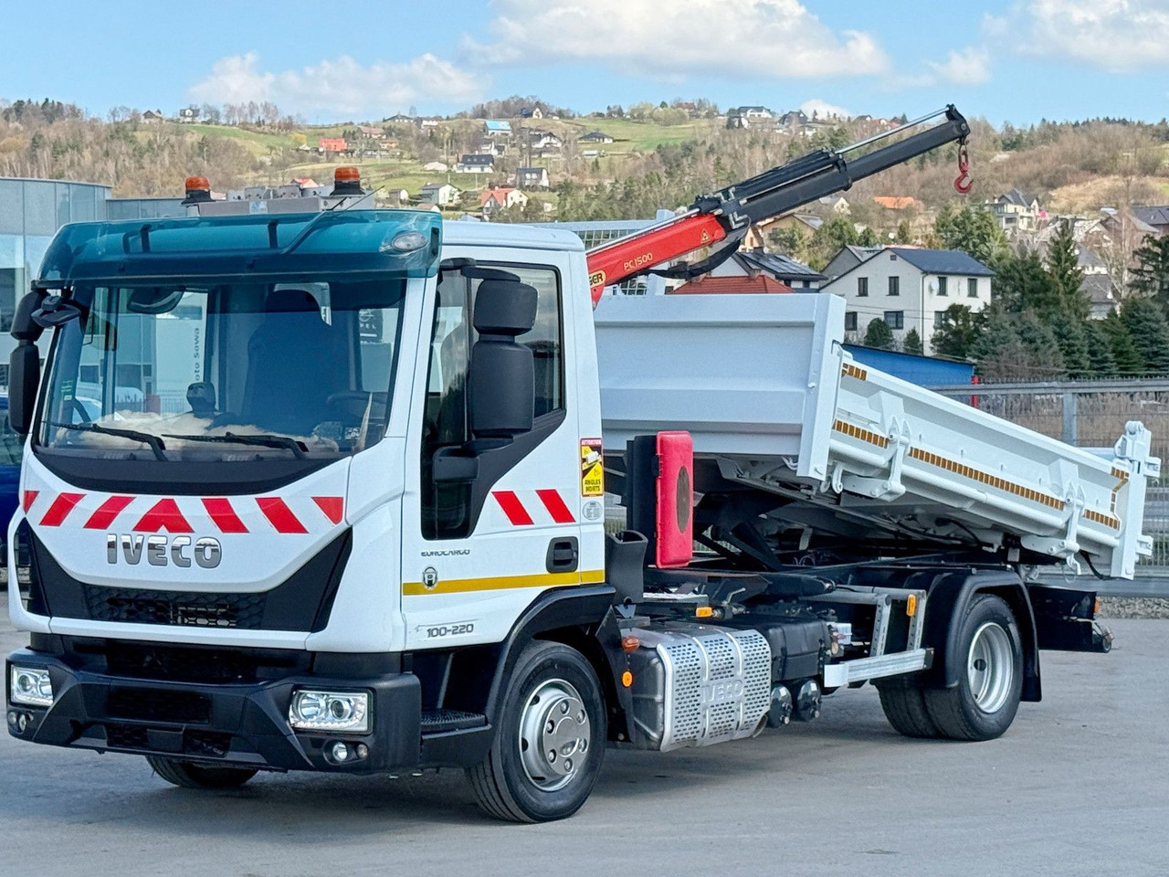 Iveco Eurocargo 100-220 *PC 1500 A * TOPZUSTAND - Камион со кран: слика 3 Iveco Eurocargo 100-220 *PC 1500 A * TOPZUSTAND - Камион со кран: слика 3